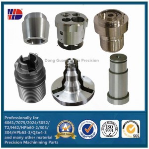 Fresado de precisión de acero inoxidable personalizado Precisión torneado CNC mecanizado de piezas de metal