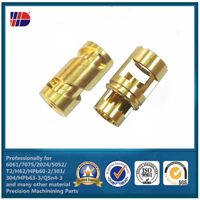 Mecanizado a medida CNC torneado fresado metal latón piezas