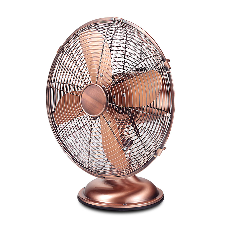 Ventilador único de la tabla retra del escritorio del metal de la UE de la venta caliente de 12 pulgadas con alta velocidad