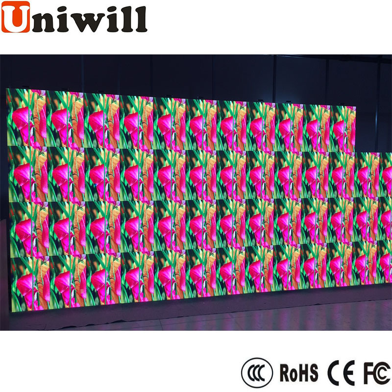 Pantalla LED de aluminio a todo color de fundición a presión a troquel para alquiler SMD3535 P8