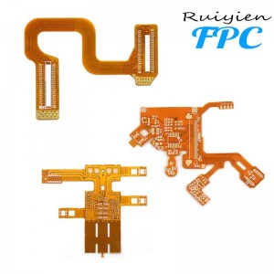 bajo costo fabricante de circuito impreso flexible placa de circuito pcb flexible de 0.3 mm de espesor por encargo electrónica NFC FPC 2 oz FPC antena FPC