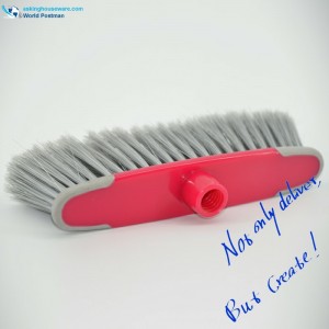 Cabeza redonda de la escoba del borde redondo de Akbrand con TPR suave ambos lados Bordure