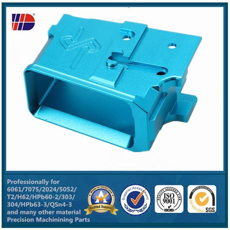 Las piezas que muelen del CNC de la precisión de repuesto de aluminio de encargo del proveedor de China con anodizan