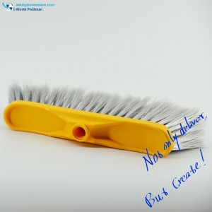 Cabeza de escoba de plástico Akbrand con tablero en forma de pincel en forma de W