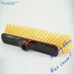 Cabeza de escoba de plástico Akbrand con tablero de cepillo recubierto