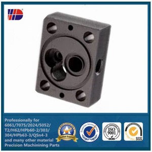 Taller de mecanizado CNC de alta precisión para piezas de aluminio de acero inoxidable