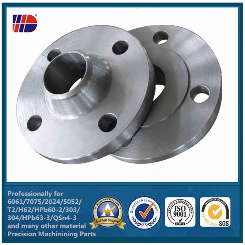 Brida de acero inoxidable CNC torneado fresado Piezas de maquinaria