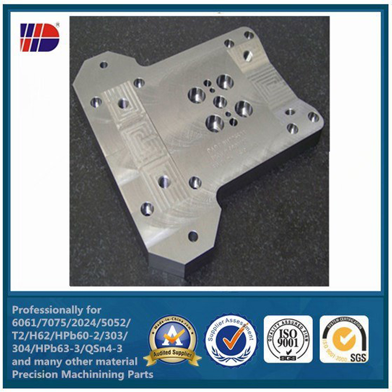 Fresadora de metal de aluminio Pieza de precisión de mecanizado y servicio de fabricación