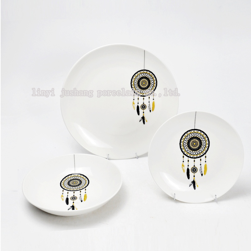 vajilla-porcelana 18 piezas cupé de cena