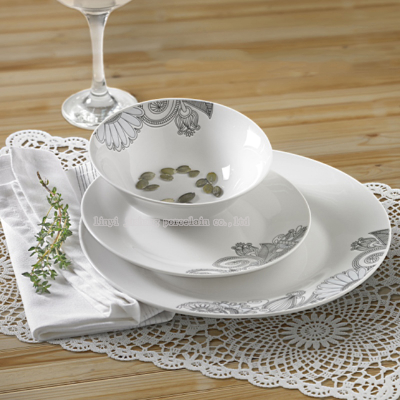 vajilla-porcelana-12 piezas vajilla