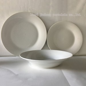 vajilla de porcelana de 18 piezas