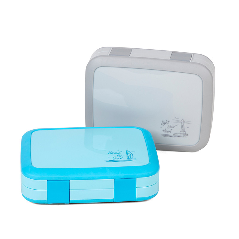 BPA de plástico libre de fugas para niños Bento Lunch Box Container