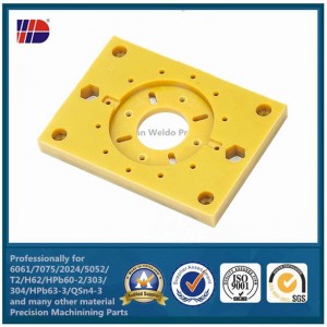 Piezas CNC de POM Piezas de precisión torneadas de fresado de plástico