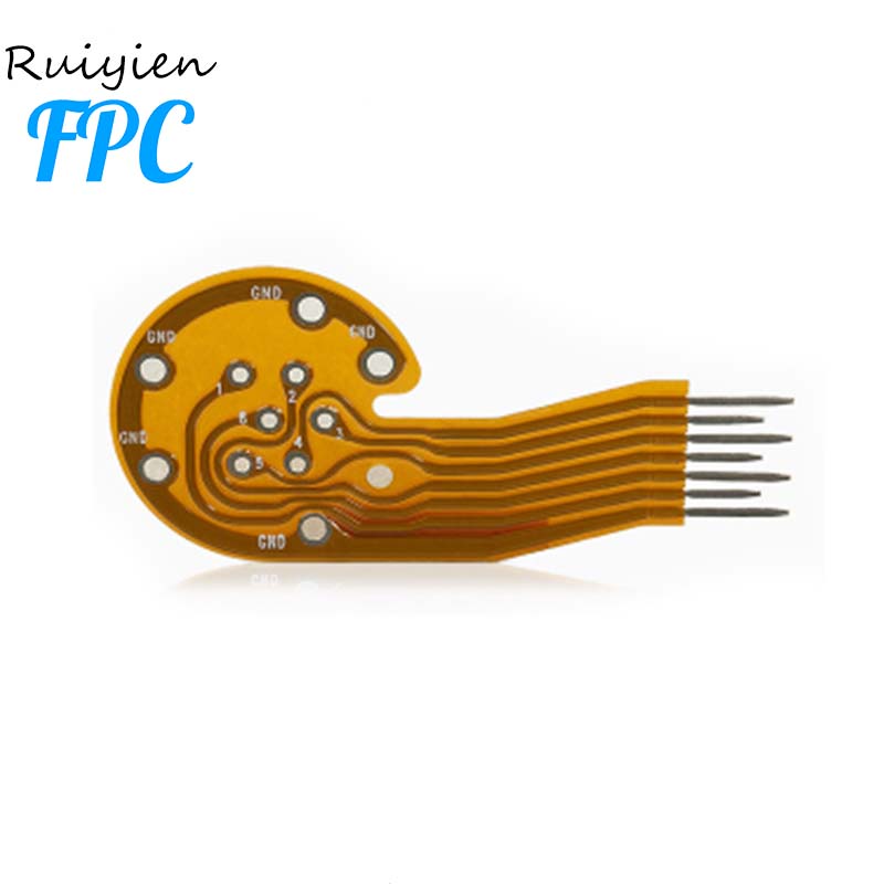 Best Selling led color cambiante fpc 1020 conector del sensor de huellas dactilares Asamblea lcd módulos android tv cuadro placa de circuito impreso flexible