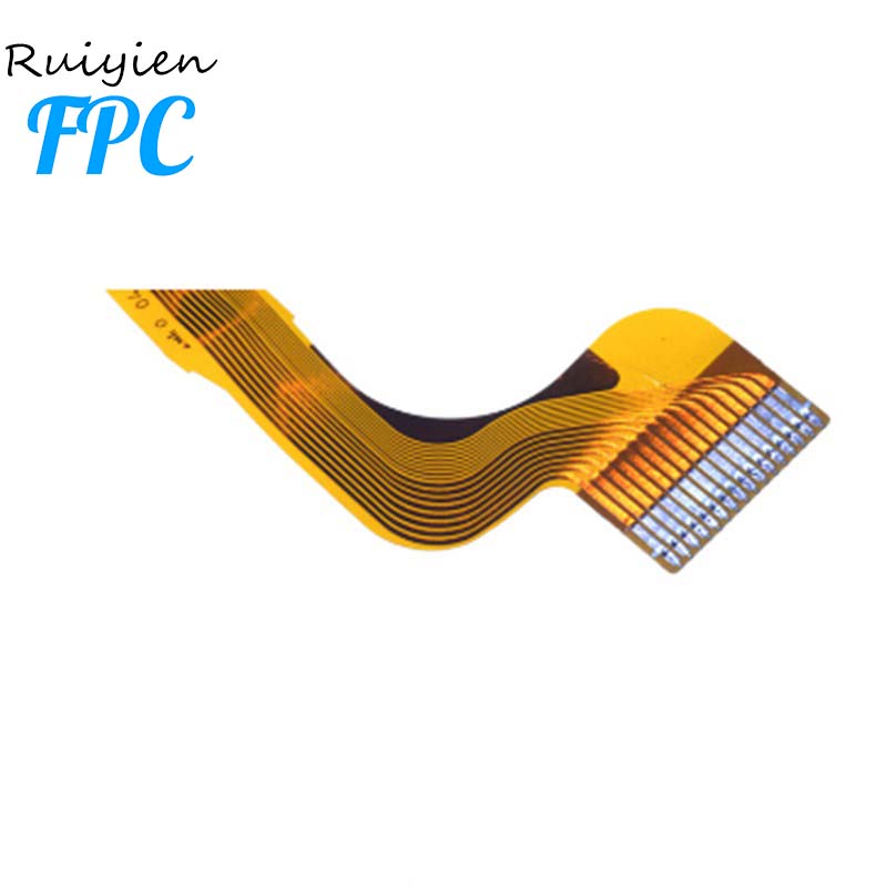 Best Selling led color cambiante fpc 1020 conector del sensor de huellas dactilares Asamblea lcd módulos android tv cuadro placa de circuito impreso flexible