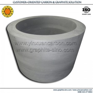 Piezas de aislamiento térmico de grafito
