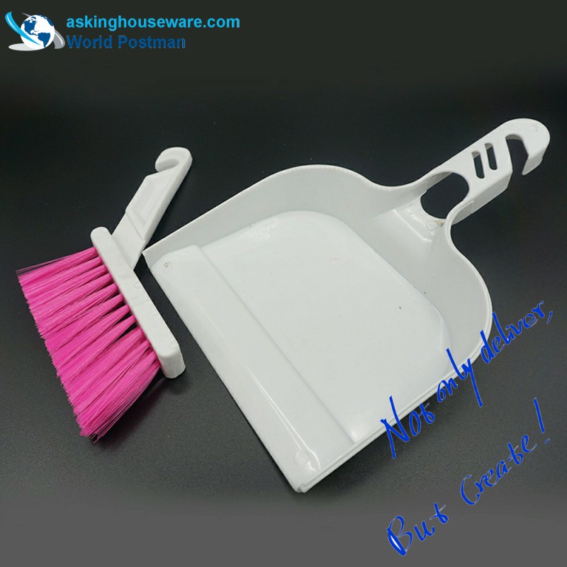 Akbrand - Cepillo para escobillas de polvo, tamaño pequeño, cepillo en forma de L
