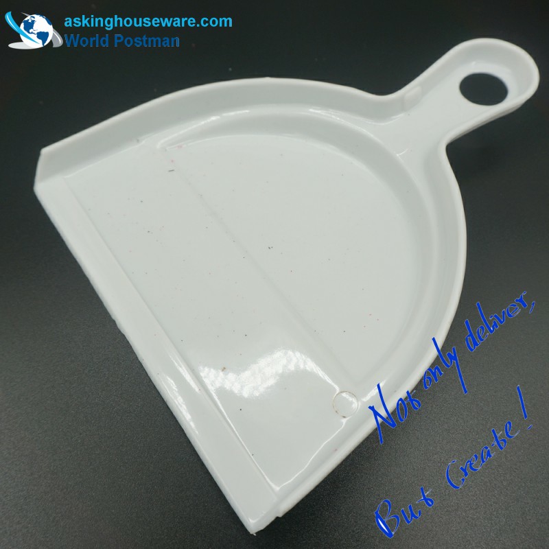 Brocha para escobillas para el polvo de tamaño pequeño Akbrand con recogedor en forma de media luna y brocha