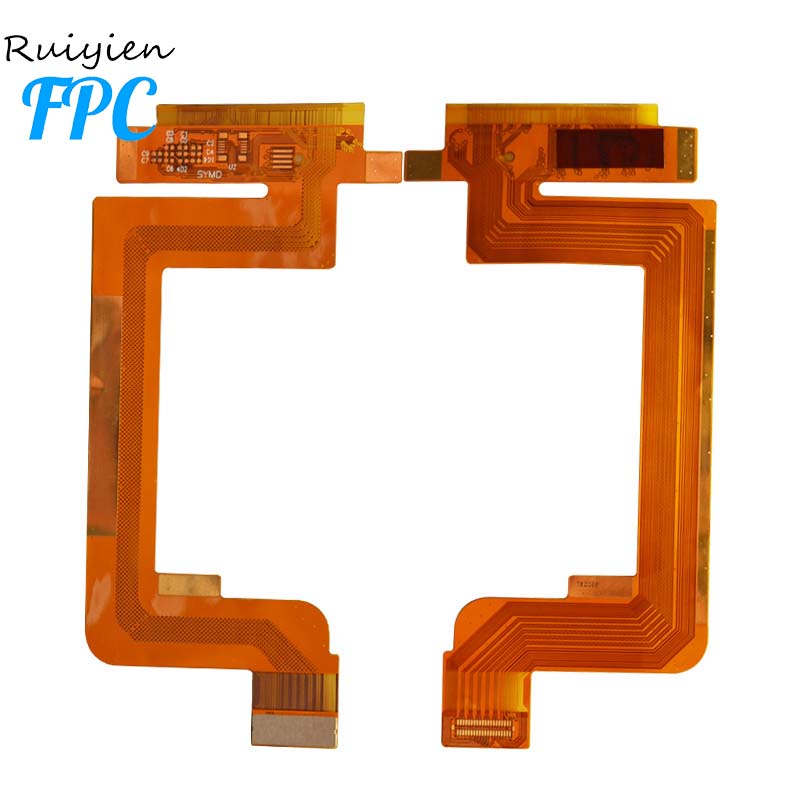 Fabricante profesional de placa de circuito impreso fpc 1020 Cable térmico FPC Sensor de huellas dactilares 0.8 mm Pitch FPC Conector