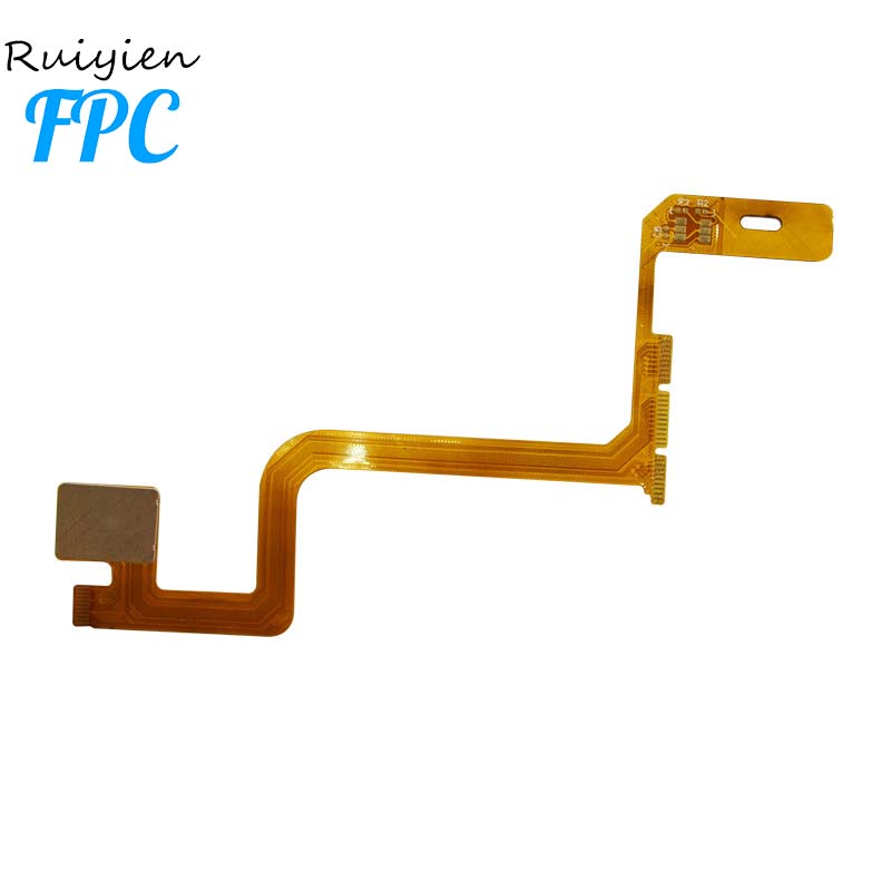 Fabricante profesional de placa de circuito impreso fpc 1020 Cable térmico FPC Sensor de huellas dactilares 0.8 mm Pitch FPC Conector