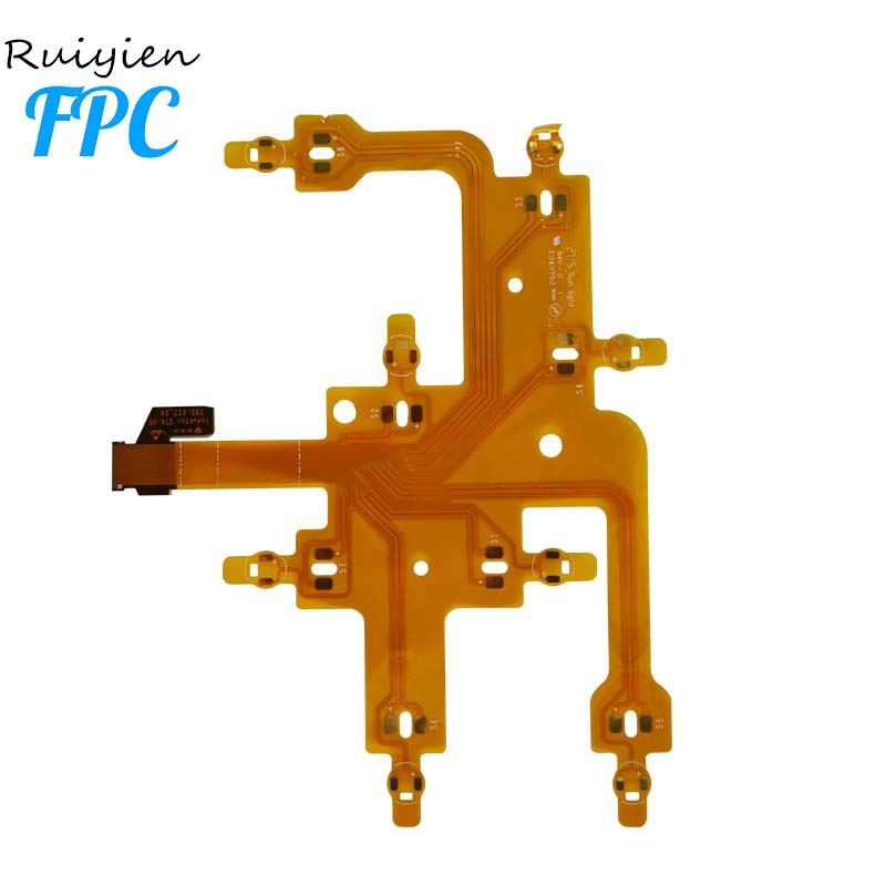 Fabricante profesional de placa de circuito impreso fpc 1020 Cable térmico FPC Sensor de huellas dactilares 0.8 mm Pitch FPC Conector