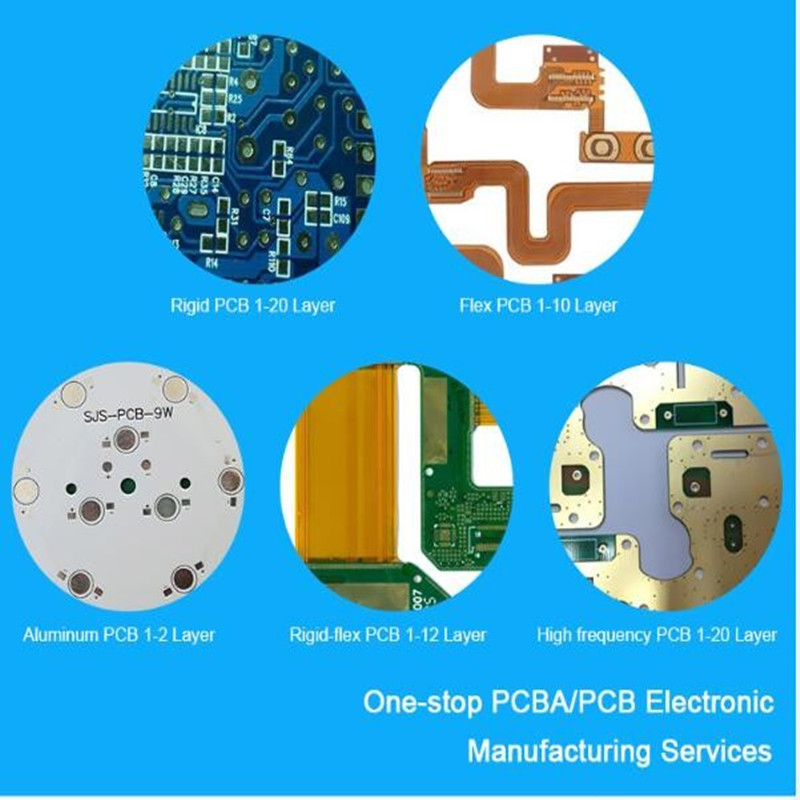 Tarjeta electrónica fabricante de China PCBA circuito impreso flexible
