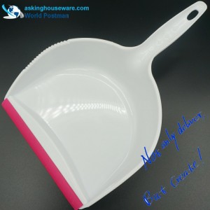 Escobilla de escobillas de polvo Akbrand Big Square con diseño de forma de corazón en el mango