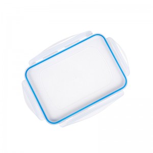 Recipientes de almacenamiento de cereales a prueba de fugas de plástico sin tapa de 122.99 oz / 3.6L de cocina con tapas de cierre