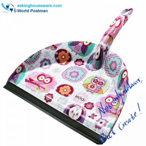 Escoba del cepillo para el recogedor de polvo Akbrand Water Mark con PVC Line en la entrada para el recogedor de polvo