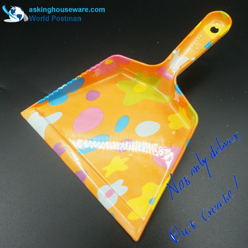 Akbrand Flor amarilla Marca de agua Escalera en forma de cepillo de polvo Escobilla de tamaño pequeño