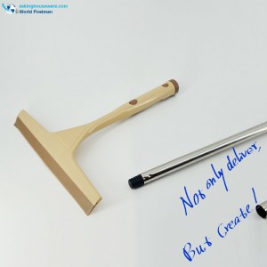 Enjugador de ventana Akbrand 135cm con mango largo y tubo de acero inoxidable elástico