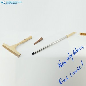 Tubería de acero inoxidable Akbrand 90cm mango largo ventana escobilla de goma