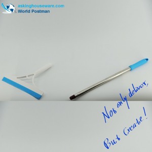 Enjugador de ventana Akbrand 66cm con mango largo y tubo de acero inoxidable