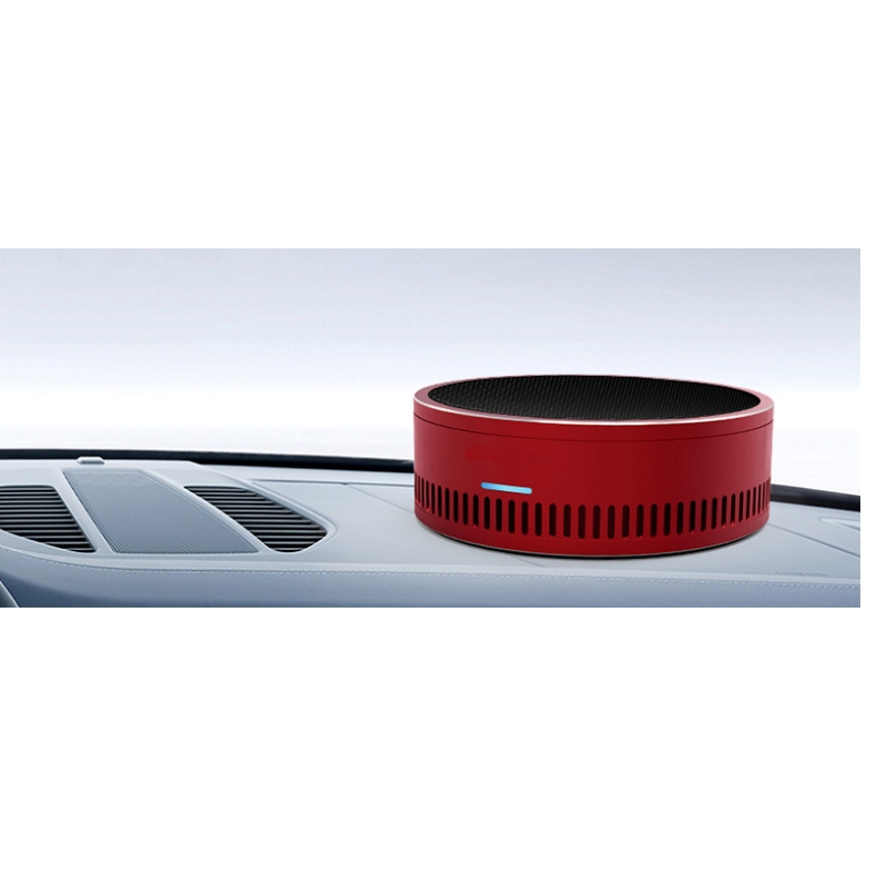 Purificador de aire del coche alimentado por USB con función de detección inteligente de la calidad del aire para eliminar formaldehído / smong / PM2.5 / humo de segunda mano / olor / filtro de aire del polvo del coche