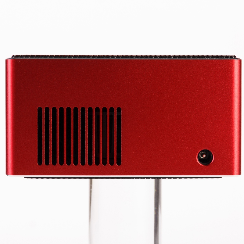 Mini purificador de aire del coche alimentado por USB con función de detección inteligente de la calidad del aire para eliminar formaldehído / smong / PM2.5 / humo de segunda mano / olor / polvo-Mini limpiador de aire de automóvil