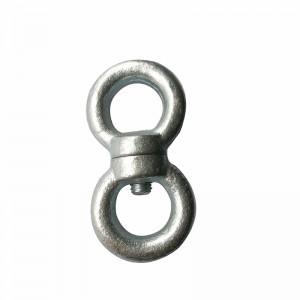 Tornillo de ojo DIN580 galvanizado de rosca métrica