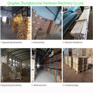 Fabricante de fábrica SS304 AISI316 DIN580 DIN582 perno de ojo de elevación