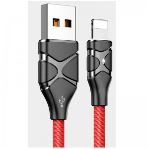 Cable USB para Apple, Cable Lightning a USB A, Cargador rápido para iPhone certificado por MFi para iPhone X / 8 Plus / 8/7 Plus / 7 / 6s Plus / 6s / 6 Plus / 6 / 5s / 5c / 5 / iPad Pro / iPad Air / Air 2 / iPad mini / mini 2 / mini 4 y...