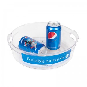 Bandeja giratoria portátil de la placa giratoria de la placa giratoria del gabinete