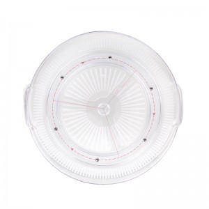 Bandeja giratoria portátil de la placa giratoria de la placa giratoria del gabinete