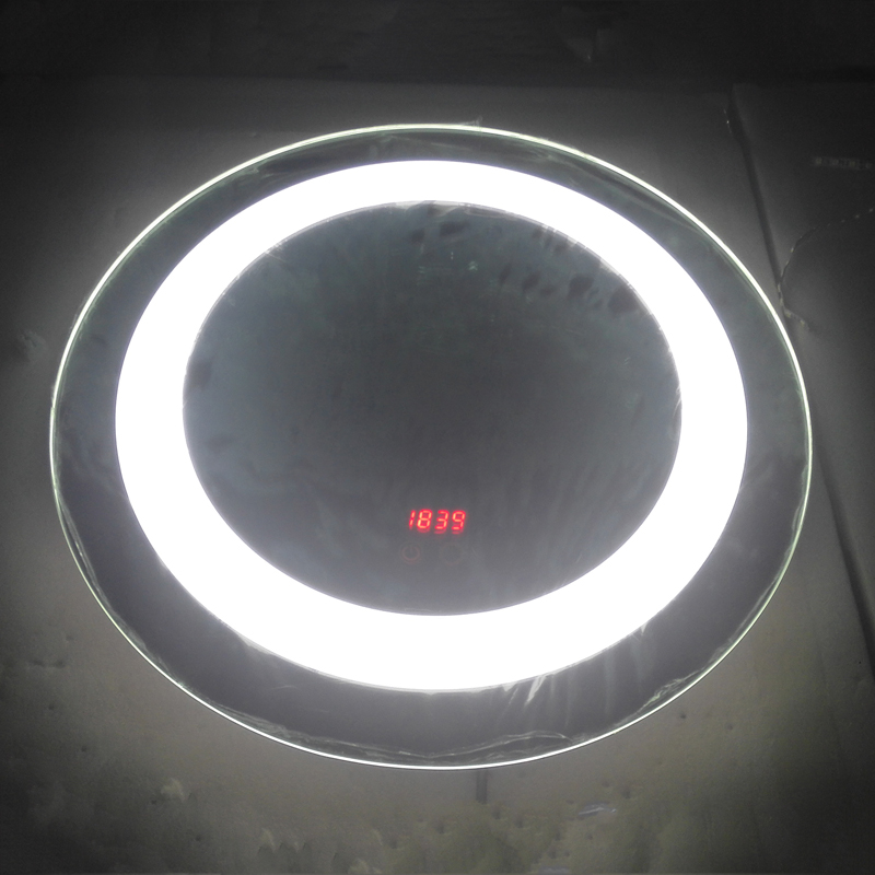 Espejo retroiluminado iluminado LED de lujo para la UE y los EE. UU.-ENE-AL-114