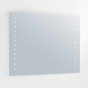 Espejo retroiluminado iluminado LED de lujo para baño de la UE y los EE. UU.-ENE-AL-106