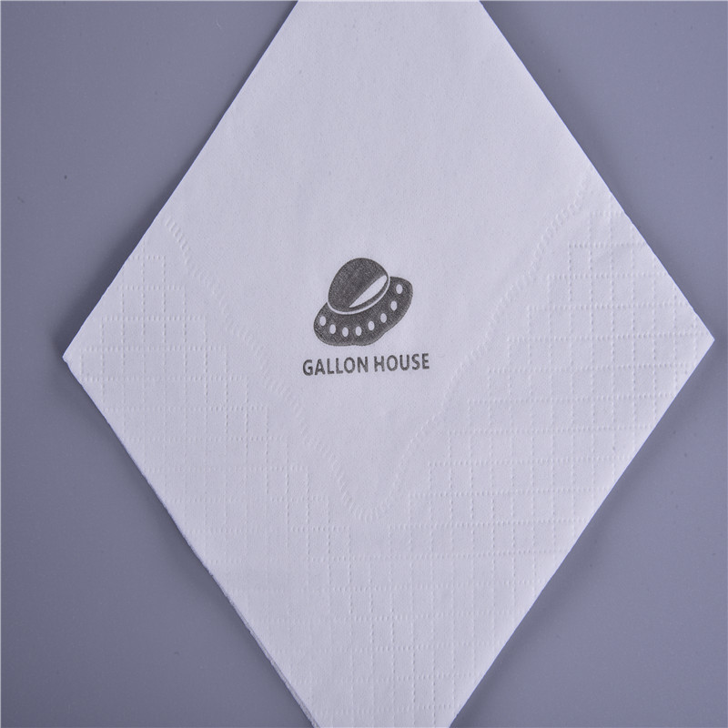 Servilletas de papel de cóctel de diseño personalizado para restaurantes.
