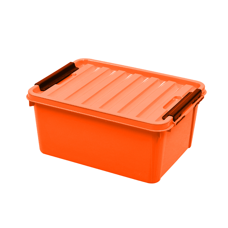Cajas de almacenamiento plásticas grandes apilables de las cajas de almacenamiento de la comida / del bocado / del juguete / del paño 30L
