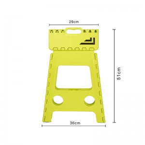 El taburete plegable de plástico ligero para baño, cocina y picnic