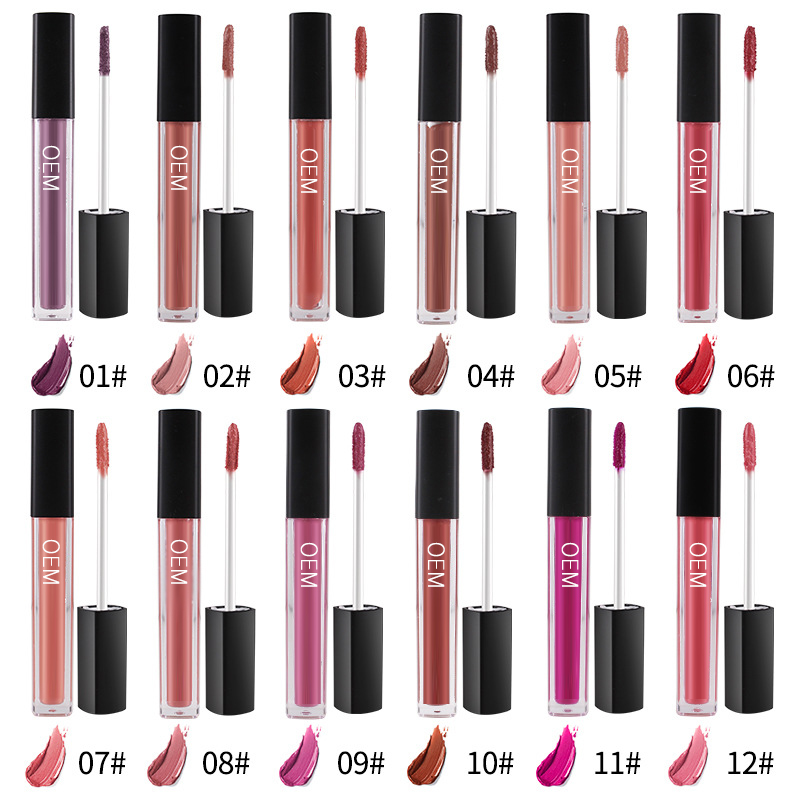 Etiqueta privada de alta calidad Colorpop Mate Lipgloss Lápiz labial líquido OEM Lipgloss