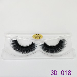 3D pestañas estéreo