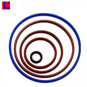 Sello de goma AS568 de color para junta tórica de silicona