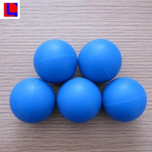Bola de goma sólida grande barata, bola de silicona