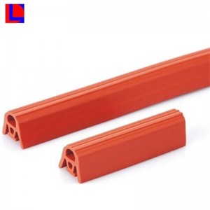 Sellos de extrusión de silicona hechos a medida.